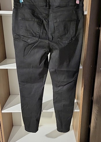 Siyah erkek Skinny Jean - Görsel 4