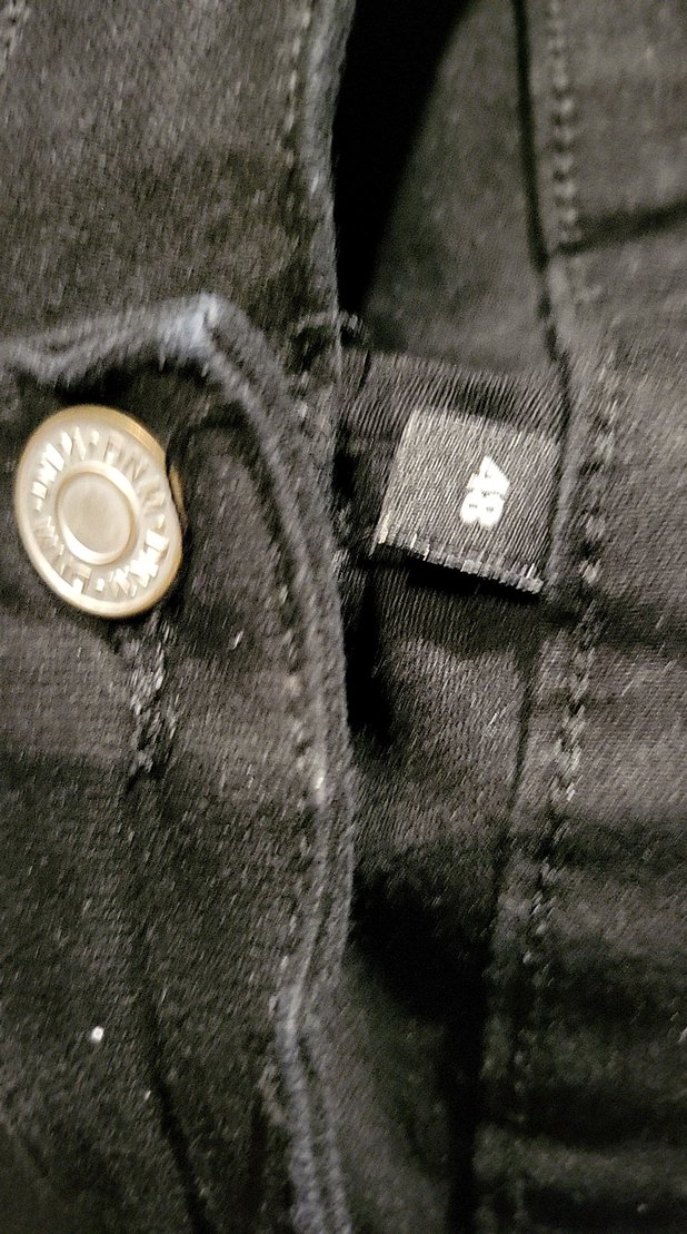 Siyah Kadın Midi Boy Regular Fit Denim Pantolon - Görsel 2