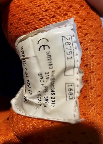 Demir burunlu Gri Erkek iş ayakkabısı Velcro Bantlı YDS - Görsel 4