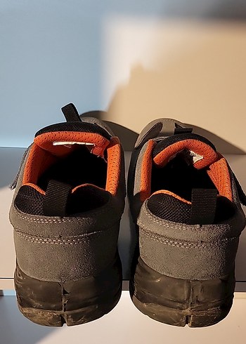 Demir burunlu Gri Erkek iş ayakkabısı Velcro Bantlı YDS - Görsel 3