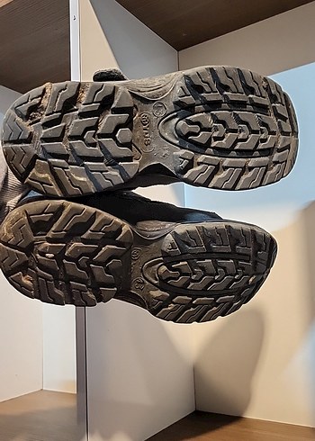 Demir burunlu Gri Erkek iş ayakkabısı Velcro Bantlı YDS - Görsel 5