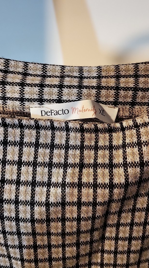 Kahverengi Kareli jile - Görsel 2