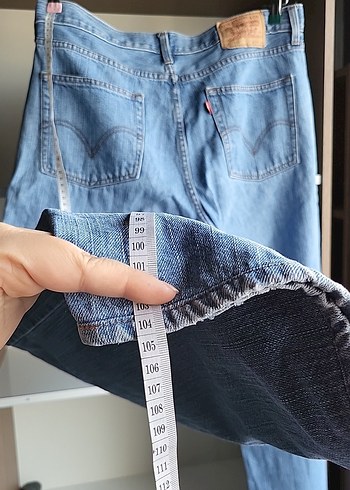 LEVI'S DENIM KOT PANTOLON LİKRASIZ ORJINAL - Görsel 11