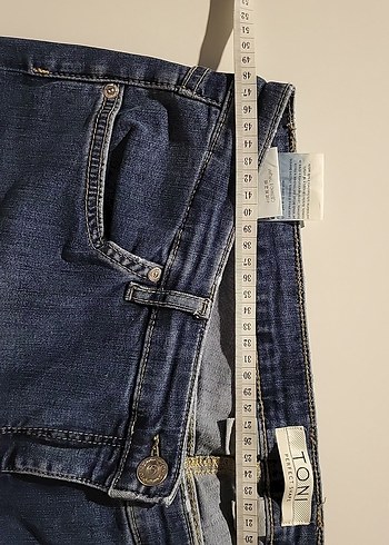 TONİ FULL LİKRALI YÜKSEK BEL JEAN - Görsel 6