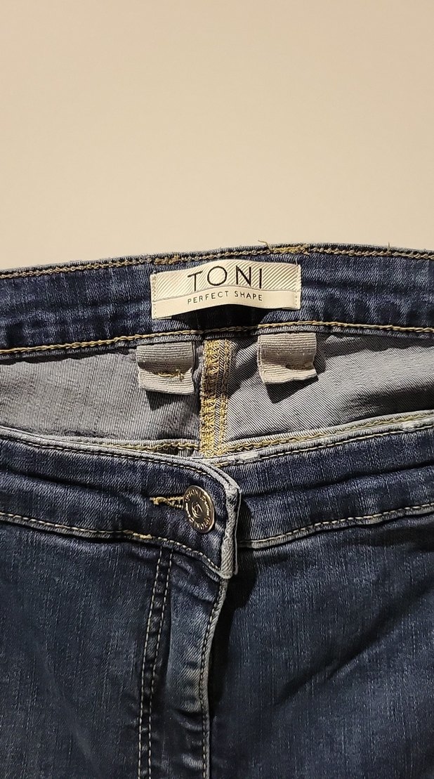 TONİ FULL LİKRALI YÜKSEK BEL JEAN - Görsel 4