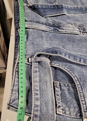 DENİM KEMERLİ 4 CEPLİ KOT ETEK 44 BEDEN - Görsel 6