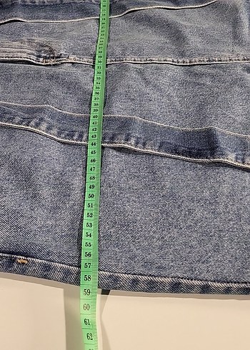 DENİM KEMERLİ 4 CEPLİ KOT ETEK 44 BEDEN - Görsel 7