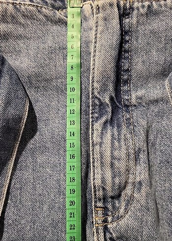 DENİM KEMERLİ 4 CEPLİ KOT ETEK 44 BEDEN - Görsel 10