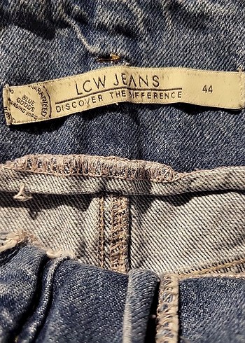 DENİM KEMERLİ 4 CEPLİ KOT ETEK 44 BEDEN - Görsel 3
