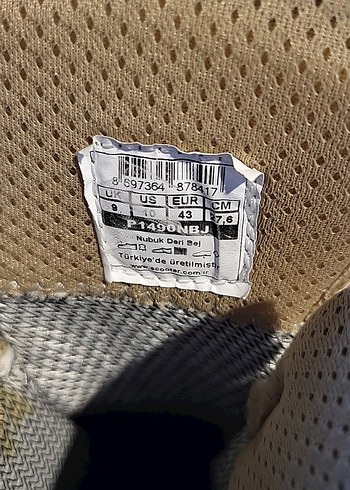 AÇIK YEŞİL - BEJ ASKERİ BOT SU GEÇİRMEZ 43 NUMARA - Görsel 6