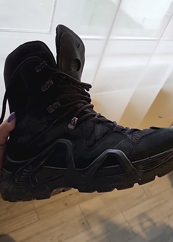 SİYAH SU GEÇİRMEZ ASKERİ BOT 43 NUMARA - Görsel 5