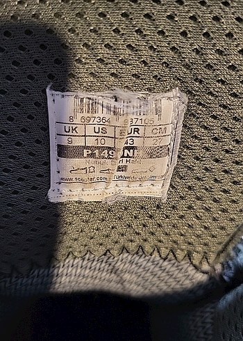 KOYU YEŞİL ASKERİ BOT SU GEÇİRMEZ 43 NUMARA - Görsel 4