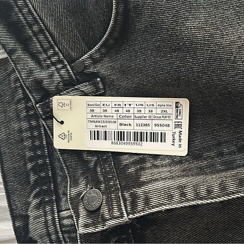 Trendyol & Milla Hiç giyilmemiş yeni ve etiketli jean/pantalon