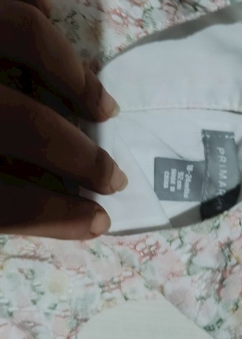 Kız Çocuk Bej Dantel Nakışlı Elbise - Görsel 3