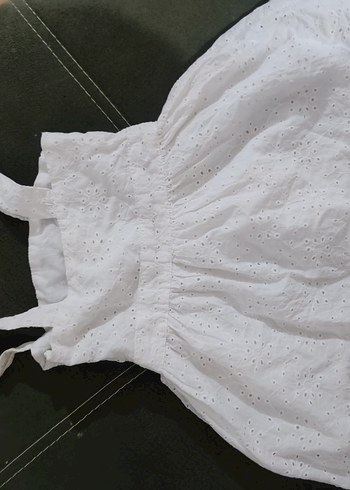 Kız çocukları için pamuklu, kısa kollu, bisiklet yaka - Görsel 4