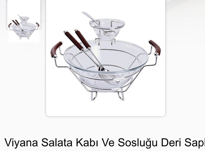 #Hisar #çelik deri saplı ısıtıcı lı servis seti