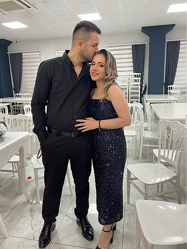 m Beden Abiye elbise