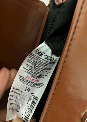 Kahverengi Deri Kadın Omuz Çantası - Görsel 6