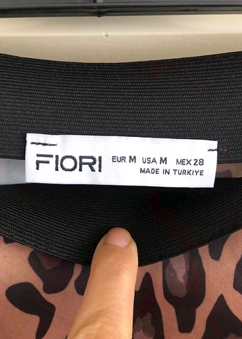 m Beden Leopar Desenli Midi Kadın Etek