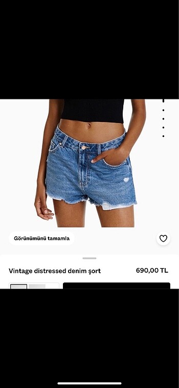 Bershka şort