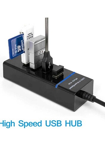 USB Type C to 4 Port Usb 3.0 Çevirici Hub Çoklayıcı Type-C