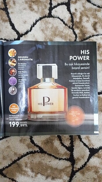 Farmasi His Power Erkek Parfümü 100ml