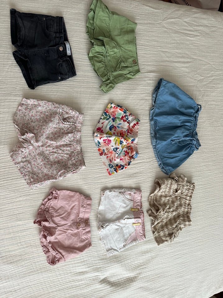 Kız çocuk tayt & etek 8 parça - Görsel 3