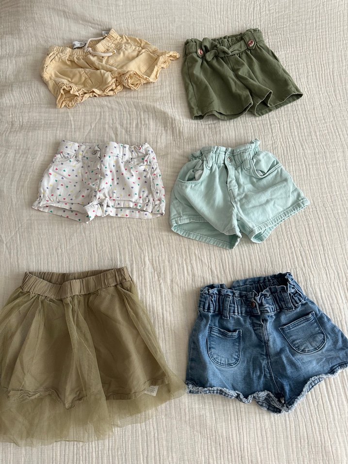 Kız çocuk şortlar. 2-3 yaş yaz&kış uygun - Görsel 2