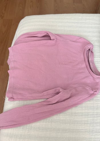 Kız Çocuk Gri Payetli Sweatshirt elbise& 3 takım 1 elbise &1 üst - Görsel 4