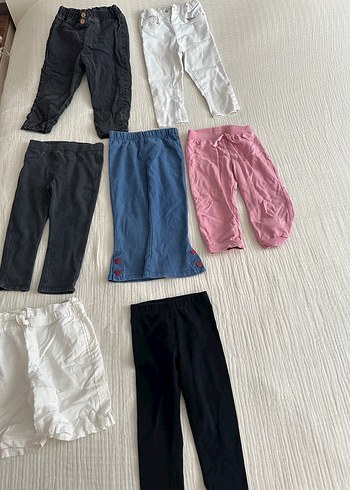 Kız çocuk Pantolon & tayt - 7 parça hepsi temiz - Görsel 2