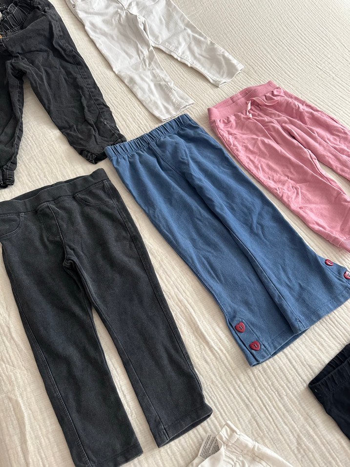 Kız çocuk Pantolon & tayt - 7 parça hepsi temiz - Görsel 4