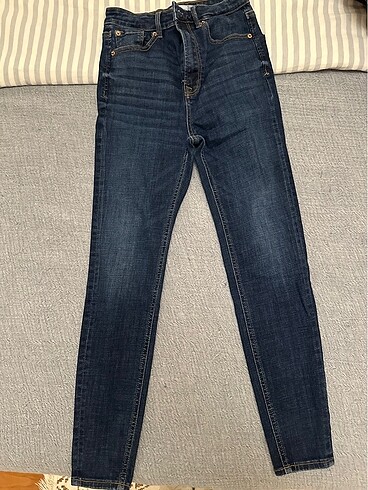 Stradivarius koyu jean / 36 beden - Görsel 3