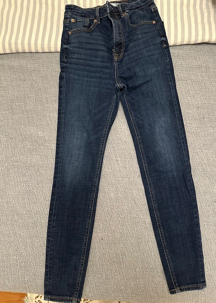 Stradivarius koyu jean / 36 beden - Görsel 3