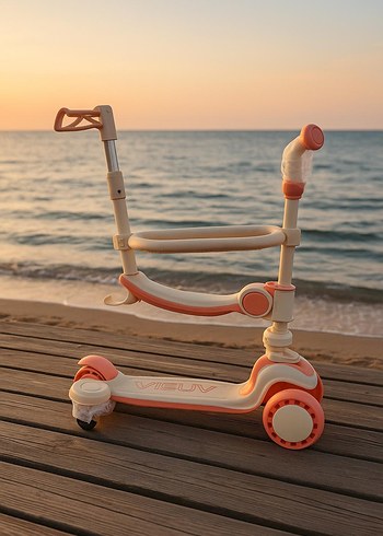 SCOOTER EBEVEYN KONTROLLÜ IŞIKLI MÜZİKLİ