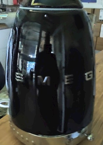 Smeg Su Isıtıcı siyah renk 1.7 litrelik - Görsel 14