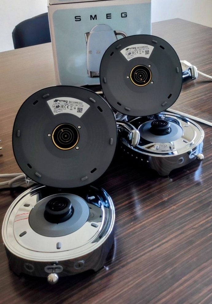 Smeg Su Isıtıcı siyah renk 1.7 litrelik - Görsel 4