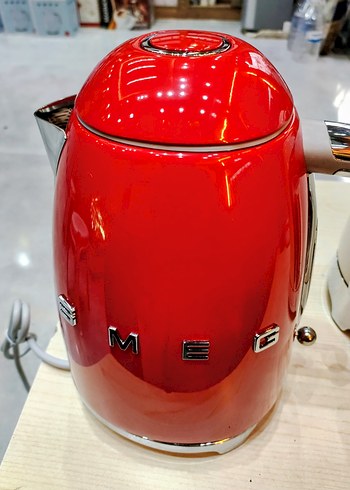 SMEG KETIL KIRMIZI RENK 1.7 LİTRELİK STANDART SU ISITICISI - Görsel 9