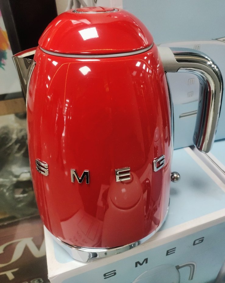 SMEG KETIL KIRMIZI RENK 1.7 LİTRELİK STANDART SU ISITICISI - Görsel 2