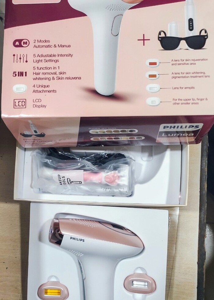 PHİLİPS LUMEA BUZ 5+1 EXTRALI MODEL IPL BRI 950 - Görsel 4