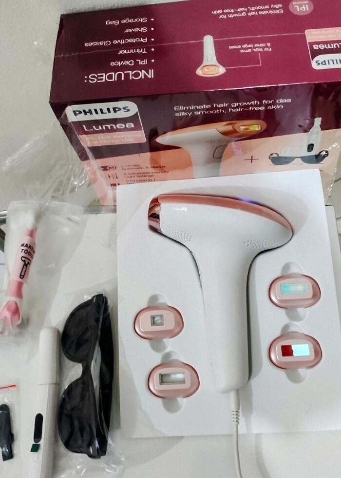 PHİLİPS LUMEA BUZ 5+1 BAŞLIKLI EXTRALI EPİLASYON - Görsel 3