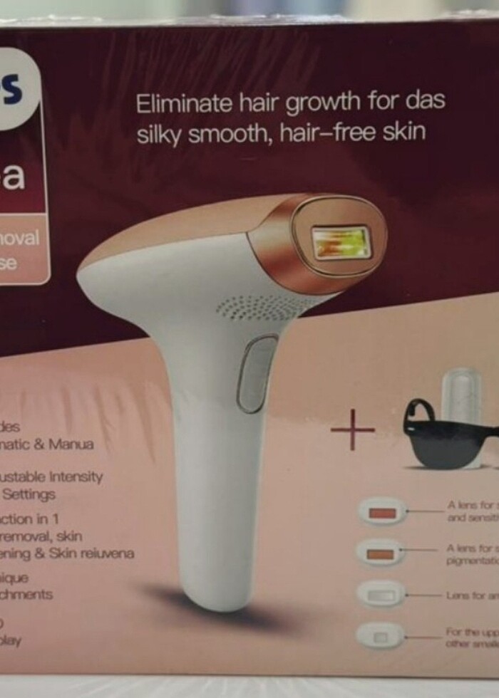 PHİLİPS LUMEA BUZ 5+1 BAŞLIKLI EXTRALI EPİLASYON - Görsel 5