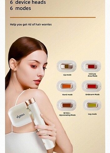 DYSON VENÜS PRO EPİLASYON BUZ VE SICAK - Görsel 19