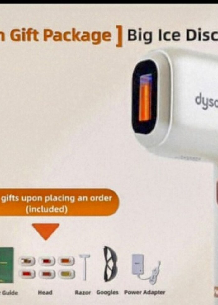 DYSON VENÜS PRO EPİLASYON BUZ VE SICAK - Görsel 5