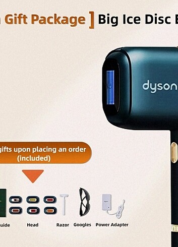 DYSON VENÜS PRO EPİLASYON BUZ VE SICAK - Görsel 8