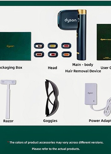 DYSON VENÜS PRO EPİLASYON BUZ VE SICAK - Görsel 10