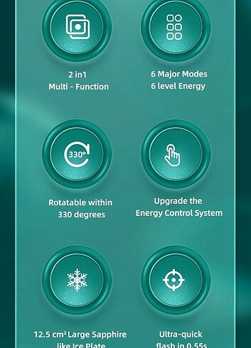 DYSON VENÜS PRO EPİLASYON BUZ VE SICAK - Görsel 11