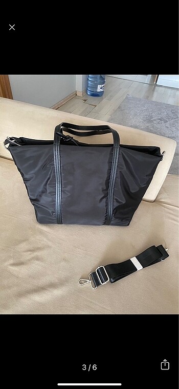 Beden Stradivarius fiyonklu shopper çanta