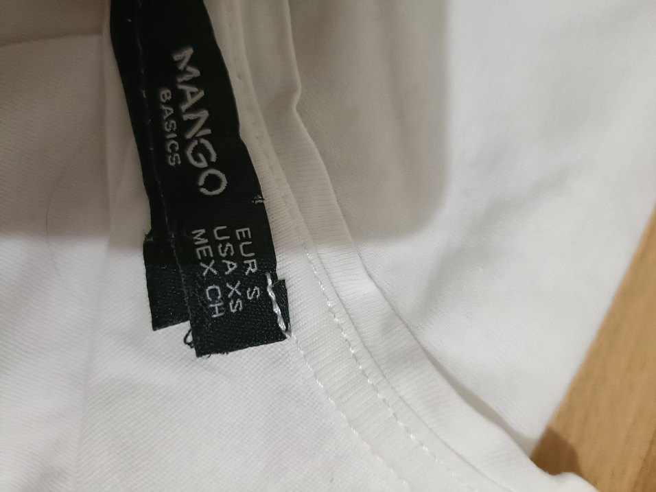 Beyaz Kadın Kısa Kollu Tişört - Görsel 3