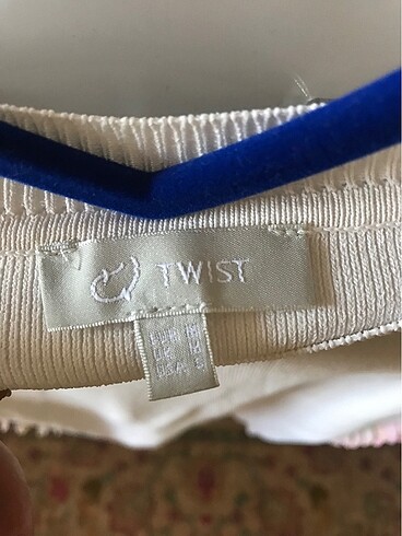 Twist Twist trıko beyaz