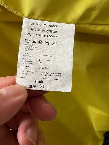 2xl Beden siyah Renk Erkek montu